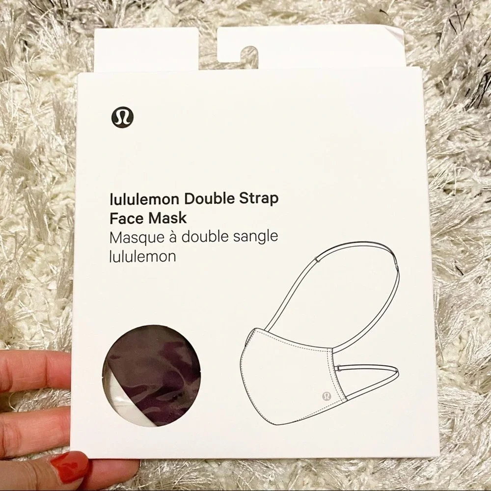 Lululemon • Double Strap Face Mask *Arctic Plum*